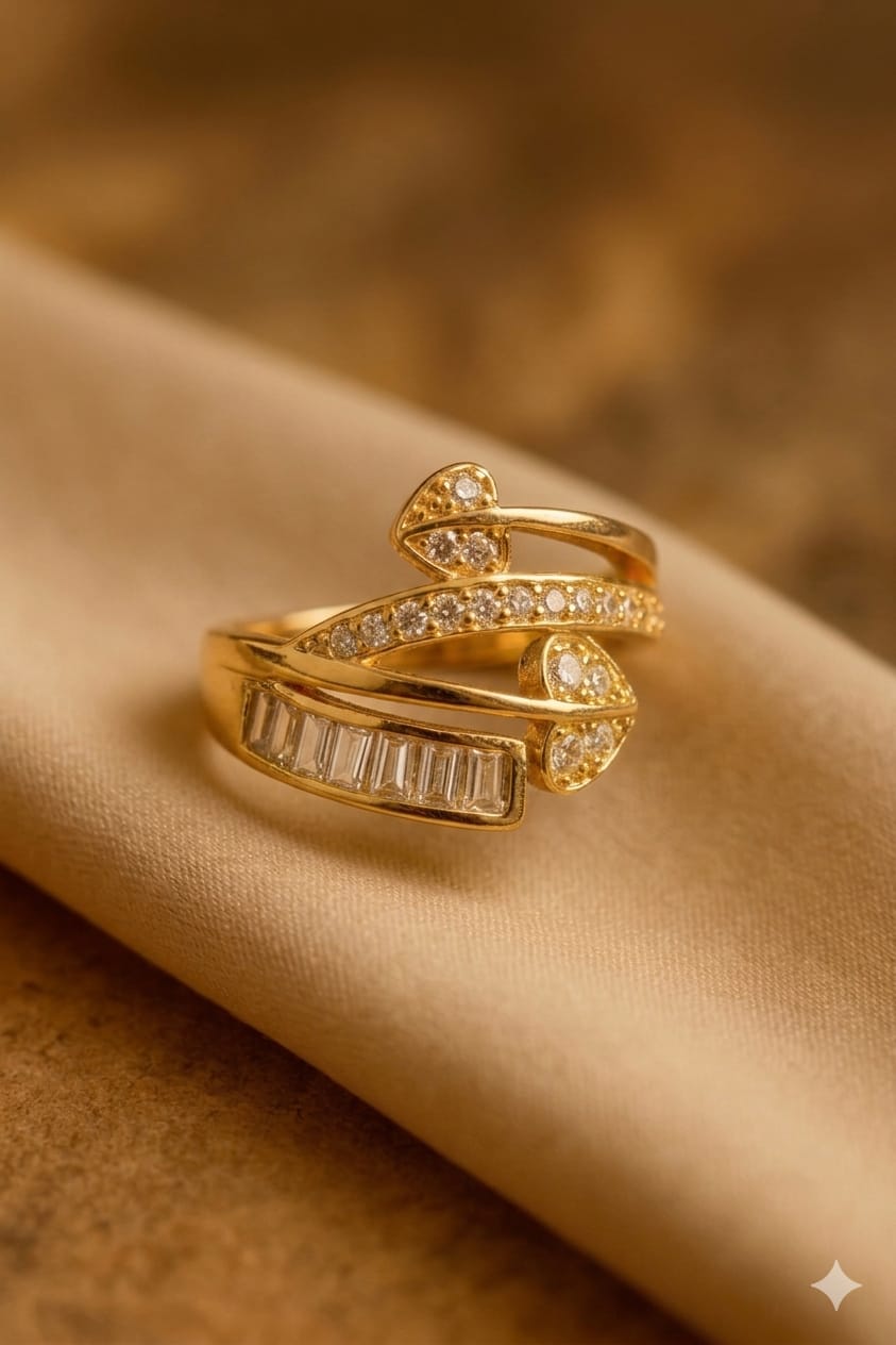 Luxury Multi-Layer Gold Ring