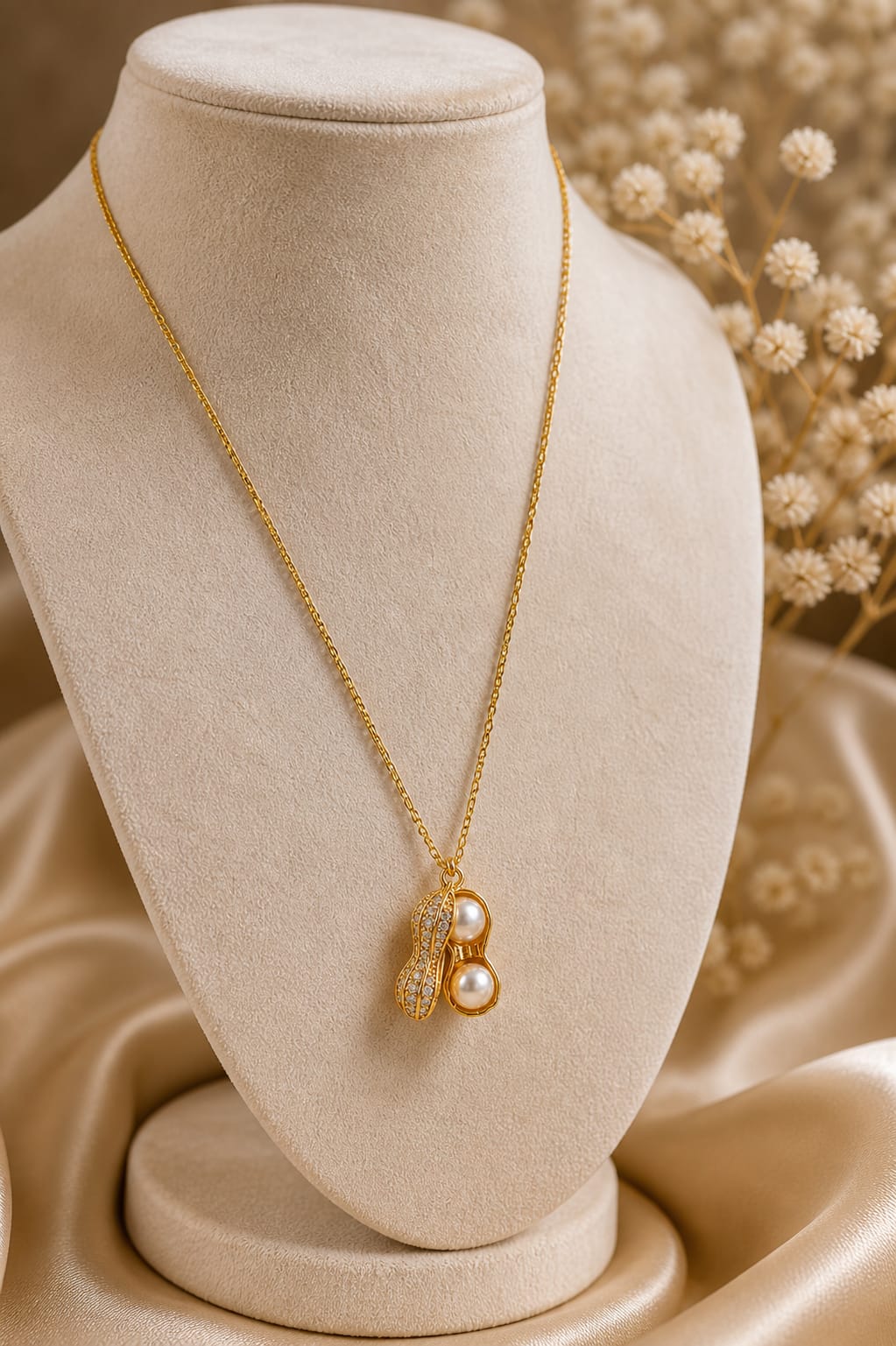 Pearl Duo Statement Pendant